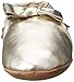 Robeez Maggie Moccasin Crib Shoe , Gold, 6-12 Months M US Infant