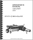 New Holland 273 Hayliner Baler Operators Manual