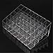 Birsppy FVLFIL EdgyEft bubbacare UINKE Clear Acrylic 40 Lipstick Holder Display Box Cosmetic Makeup Case Organizer