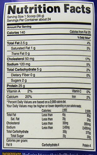 Gaspari Nutrition Myofusion Advanced Protein, Vanilla Ice Cream, 2 Pound