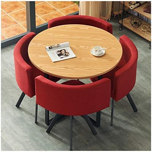 カフェテーブルと椅子の組み合わせホテルの受付チェスとカードルームグレー ブラウン グリーン マルチカラー保存スペースコットンとリネン80cmラウンドテーブル衣料品店キッチン Color Red Candchipiona Com