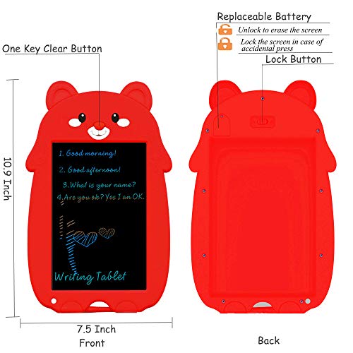 image for mom&myaboys Cute style Colorful Drawing Tablet for Children,Drawing To