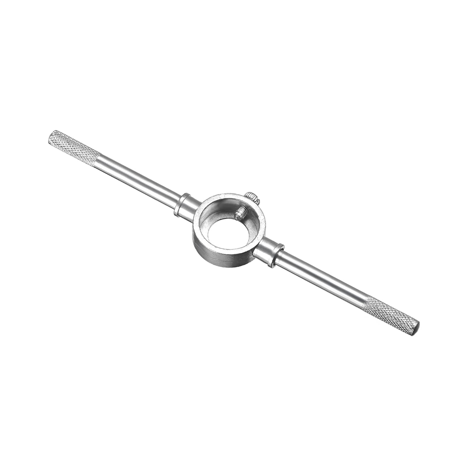 CoCud Die Stock Wrench, Fit M7-M9 / 19mm-25mm (OD) Round Dies, Nickel Plated Adjustable Die Handle Holder - (Applications: for Machine Thread Repair), 1-Piece