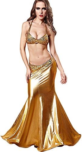 Sexy Lingerie Sets Sequins Fake Leather Halloween Role Play Mermaid Costume