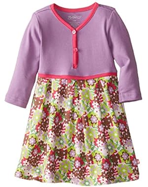 Baby Girls' Stripe Pretty Pleats Dress