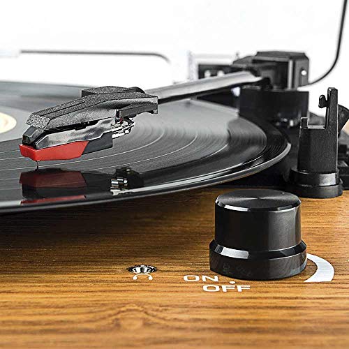Lauson CL708 Record Player for Vinyl with Speakers | USB Turntable with