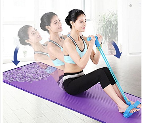 Pedal Pull aufrecht Sit-up Fitness Equipment Bauch dünne Taille Home Sports Pull Seil – Bild 6