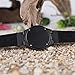 Men Wood Watch BOBO BIRD Vintage Analog Quartz Wooden Wrist Watches Casual Mens Watch with Cowhide Leather Strap Band Black Handmade