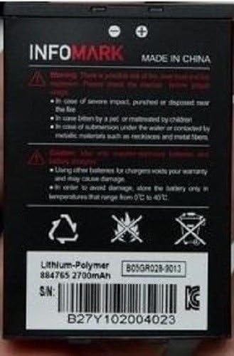 NEW OEM INFOMARK Biscuit CLEAR SPOT iSPOT 4G HOTSPOT IMW-C600W IMW-C610W BATTERY