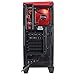 CUK Trion VR Ready Gaming PC (Liquid Cooled i7-7700K, 16GB RAM, 256GB NVMe SSD + 1TB HDD, NVIDIA GTX 1070 8GB, Windows 10) Best New Custom Virtual Reality Gamer Tower Desktop Computer (Black/Red)