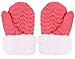 Arctic Paw Winter Gloves for Kids Toddler Mittens Girls Gloves 3 Pairs Kids Gloves Winter Knit Mittens, Hot Pink+Fair Isle/Hot Pink+Fair Isle/Bubblegum