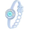 TOTWOO Single Touch Bracelets for Couples, Light up & Vibration for Love Couples | Long Distance Relationship Gifts for Girlfriend, Mother-Daughter, Sisters Bluetooth APP Set Up Pairing Jewelry