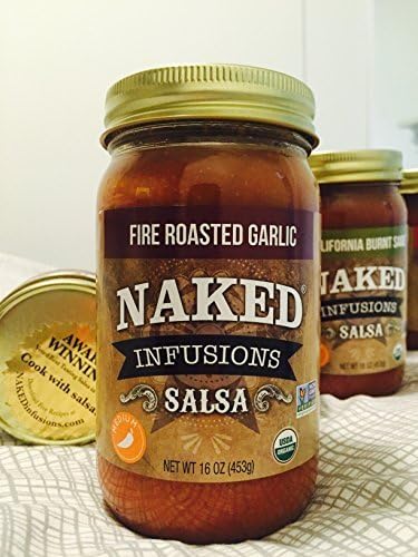 Naked Infusions Organic Gourmet Salsa - Fire Roasted Garlic by Naked Infusions