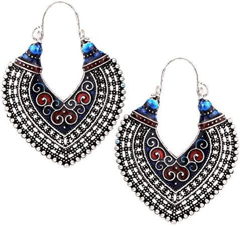 Castle Street Alloy Hoop Earring