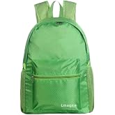 Lmagice Foldable Backpack, Lightweight Travel Daypack, Black