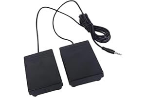 VAVEREN Roll up Drum Pedal Replacement Universal Sturdy Gift Electronic Drum Pedal Foot Pedal for Repairing Training Young