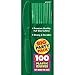 Amscan Big Party Pack Plastic Knives, 9 x 4, Festive Green