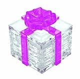 Original 3D Crystal Puzzle - Pink Gift Box