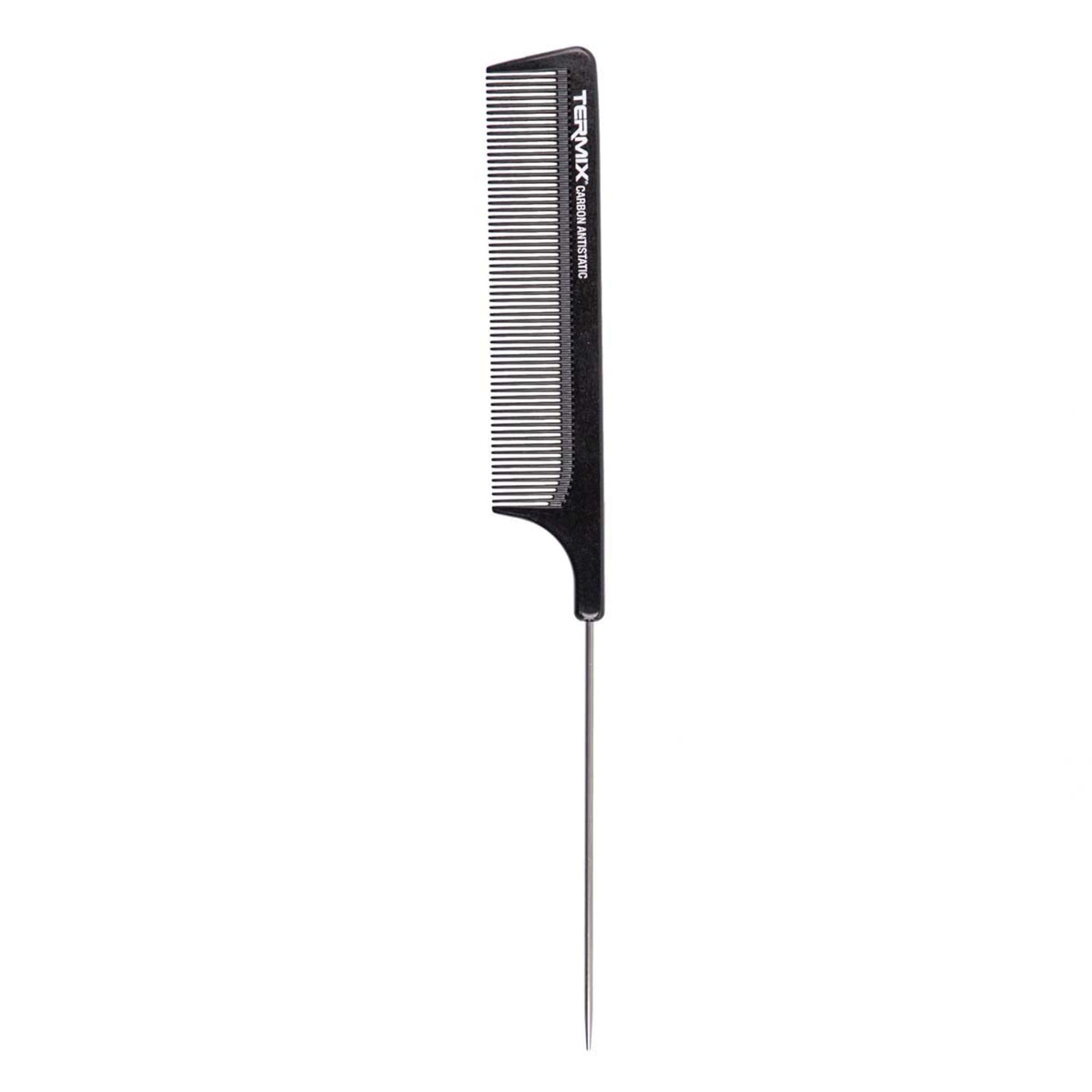 Termix Professional Carbon Comb with Metal Teeth for Highlights and Styling Comb with highly resistant and durable fibre Antistatic and resistant to high temperatures — image 1