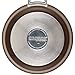 Circulon Symmetry Hard Anodized Nonstick Stir Fry Wok Pan with Lid, 9.5 Inch, Chocolate