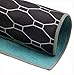 Toddy Gear The Complex 5 x 7 Inch Premium Microfiber Smart Cloth, for iPad and Touch Screen Cleaning - Black/Blue, 15X7B1704