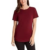 Danskin Womens New Team Essentials Mock Turtleneck Top Columbia Blue sm