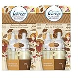 Febreze Noticeables Scented Oil, Autumn Harvest: Sandalwood & Chai, 2 Refill
