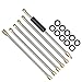 Sooprinse Pressure Washer Extension Wand, Replacement Lance, Power Washer Attachments,90 Inch,1/4 Inch Quick Connect,4000 PSI
