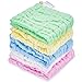 Kyapoo Baby Muslin Washcloths, Towel Set for Bathroom-Hotel-Spa-Kitchen Multi-Purpose Extra Soft Newborn Baby Face Towel, Baby Registry as Shower Gift 5 Pack