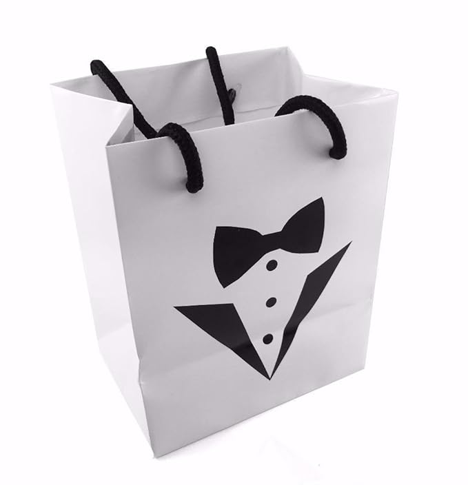 Tuxedo Gift Bags Perfect for Best Man / Usher / Pageboy Gifts or