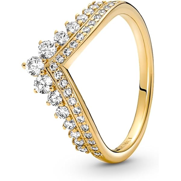 Amazon.com: Pandora Timeless Wish Tiara Ring 167736C01-62
