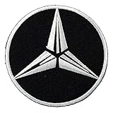 Mercedes Benz Embroidered Iron on Patch