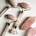 Rose Quartz Facial Roller - Premium Quality by Solaris NY