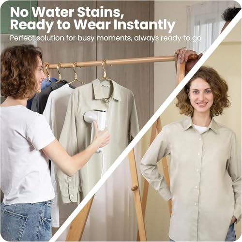 Neakasa Magic 1 Vacuum Steamer, Handheld Travel Garment Steamer for Clothes, 2300Pa Suction for Clothes Grips, Steamer Iron 2 In 1, Ready to Wear (220V-240V)