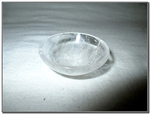 Jet Natural Crystal Quartz 3 inch Bowl Hand Carved Gemstone Polished Reiki Feng Shui Free 40 Pages Booklet Jet International Crystal Therapy India Pious Drink Water Spices Salt Tray Energy Divine