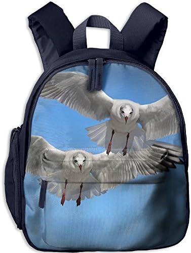 Fly Sea Gulls Small Backpack Cool Toddler Backpacks Kids Bags,12.5inches