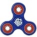 Tri-Spinner Fidget Toy EDC Focus Toy Stress Reducer with Hybrid Ceramic Bearing (Blue, One Size)