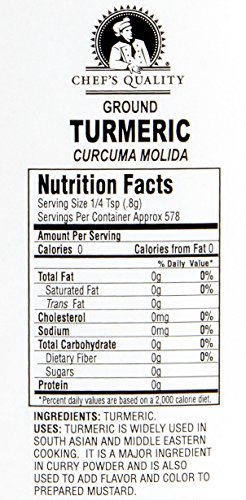 Ground Turmeric Root Powder - 1 Pound (16 OZ) Organic Cooking Spices & Herbs | Smoothies Add Food Color & Flavor Daily… - Image 3