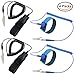SourceTon ESD Anti-Static Wrist Strap Components, 4 Packs Anti-Static Wrist Straps Equipped with Grounding Wire and Alligator Clip, Grounding Solution for Working on Sensitive Electronic Devices