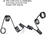 TennWell 12 Gauge Aluminum Craft Wire 2mm 100 ft Black Anodized Malable Strong view 2