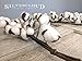 Silvercloud Trading Co. Real Cotton Boll Garland - 5ft Garland - Adjustable Stems - Farmhouse Decor - Christmas Centerpiece