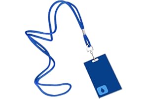 FIGHERO Severance TV Show Keycard ID Badge Blue PVC Card Lanyard