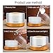KBAYBO 500ml Cool Mist Humidifier Ultrasonic Aroma Essential Oil Diffuser with 4 Timer Settings 7 Color Changing LED for Office Home Bedroom Living Room Study Yoga Spa - Wood Grain