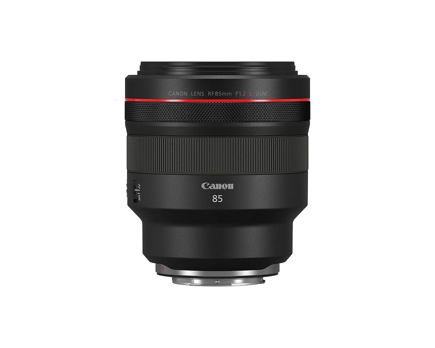 Lente Canon RF 85 mm F1.2 L USM, negro