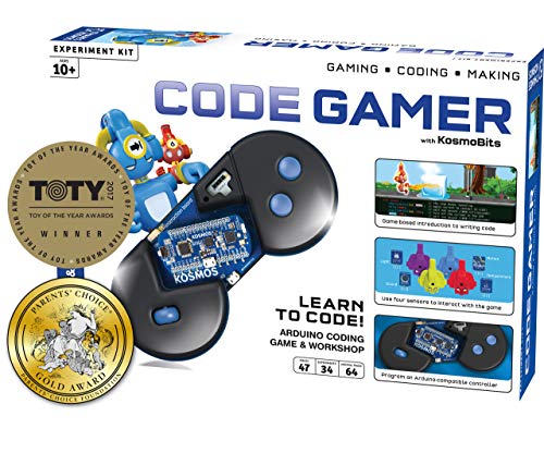 51SfS%2Bnc4ML - Thames & Kosmos Code Gamer: Coding Workshop & Game | Ios + Android Compatible | Learn To Code | Four Sensors | Powerful Arduino Board | Winner Toy of The Year Award | Parents' Choice Gold Award Winner