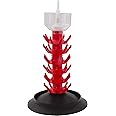North Mountain Supply Screw Type Bottle Drainer/Drying Tree 50 Bottles - with Deluxe Bottle Rinser & 1 Pound Pure Oxi Sanitizer