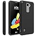 LG Stylo 2 Plus Case, LG Stylus 2 Plus Case, CoverON [HexaGuard Series] Slim Hybrid Hard Phone Cover Case for LG Stylus 2 Plus/Stylo 2 Plus - Black