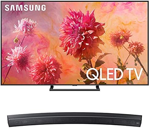 Samsung QN65Q9F Flat 65” QLED 4K UHD 9 Series Smart TV 2018 Bundle with UBD-M7500/ZA 4K UHD Blu-Ray Player