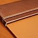 Dacasso Leather Desk Pad with Side Rails - Luxury Leather Desk Blotter for Writing - Executive Desk Surface Protector - (Mocha, 22 x 14)