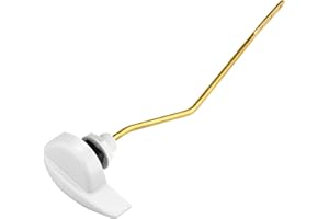 ANCABLE Compatible with TOTO Toilet Handle Replacement Parts Kit, Universal THU068#CP Trip Lvr for St743S Side Mount Toilet Flush Tank Lever Handle for TOTO Kohler Toilet Tank, 1-Pack Bright White